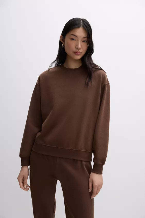 LEFTIES MINIMALIST BASIC SWEATSHIRT