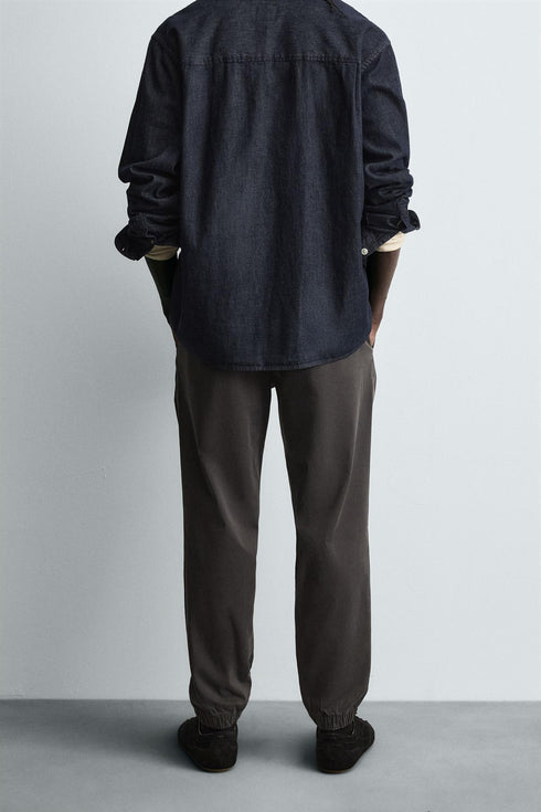 ZARA SLIM FIT JOGGER TROUSERS