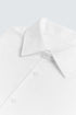 ZARA BASIC TEXTURED SHIRT - WHITE
