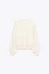 ZARA BASIC PLUSH SWEATSHIRT
