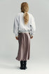ZARA BASIC PLUSH SWEATSHIRT