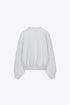ZARA BASIC PLUSH SWEATSHIRT