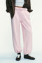 ZARA BASIC STRAIGHT FLEECE TROUSERS WITH ADJUSTABLE HEM