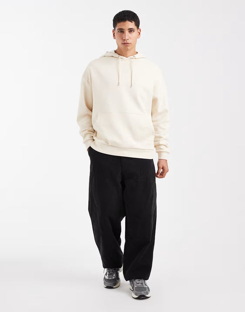 UMBRO BASIC HOODIE - OFF WHITE