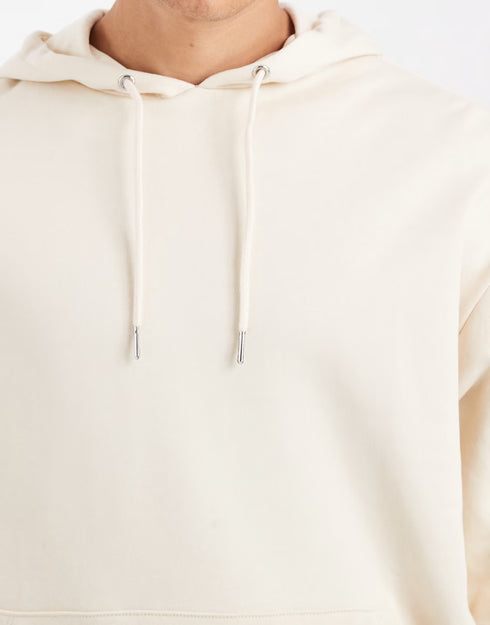 UMBRO BASIC HOODIE - OFF WHITE