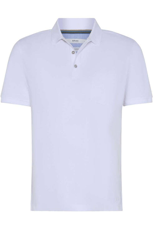 BRAX WITH FRONT POCKET - WHITE