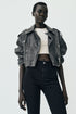ZARA SCULPTED HIGH RISE TRF SKINNY JEANS
