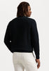 POLO RALPH LAUREN MESH-KNIT COTTON CREWNECK SWEATER JUMPER