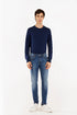 SORBINO 5-POCKET SLIM FIT JEANS MEDIUM WASH