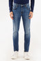 SORBINO 5-POCKET SLIM FIT JEANS MEDIUM WASH