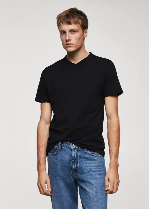 ZEEMAN BASIC V-NECK T-SHIRT