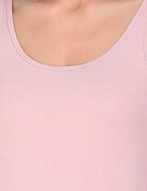 INFINITY WOMEN'S SCOP NECK SOLID TANK TOP
