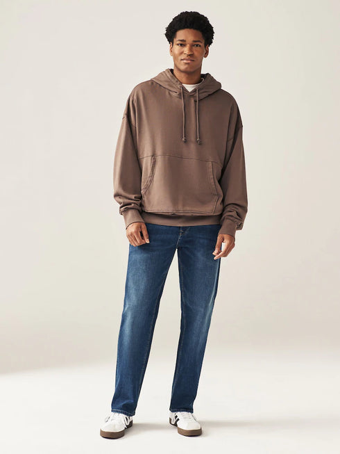 MUCH MORE REGULAR FIT DENIM - MID BLUE WASHED