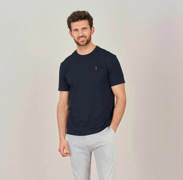 NEXT EMBROIDERED LOGO CREW NECK T-SHIRT