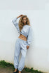 ZARA BASIC FLEECE JOGGERS - SKY BLUE