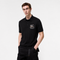 BURBERRY EKD EMBROIDERED KNIT POLO SHIRT - BLACK