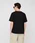 BURBERRY CHECK TRIM COTTON T-SHIRT – BLACK