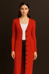 FOREVER 21 LONGLINE BUTTON DOWN CARDIGAN SWEATER