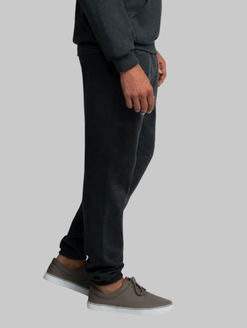 FRUIT OF THE LOOM EVERSOFT FLEECE ELASTIC BOTTOM SWEATPANTS