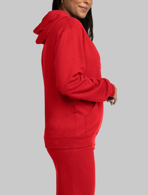 FRUIT OF THE LOOM EVERSOFT FLEECE FULL ZIP HOODIE SWEATSHIRT