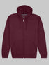 FRUIT OF THE LOOM EVERSOFT FLEECE FULL ZIP HOODIE SWEATSHIRT