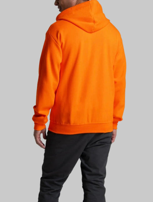 FRUIT OF THE LOOM EVERSOFT FLEECE FULL ZIP HOODIE SWEATSHIRT