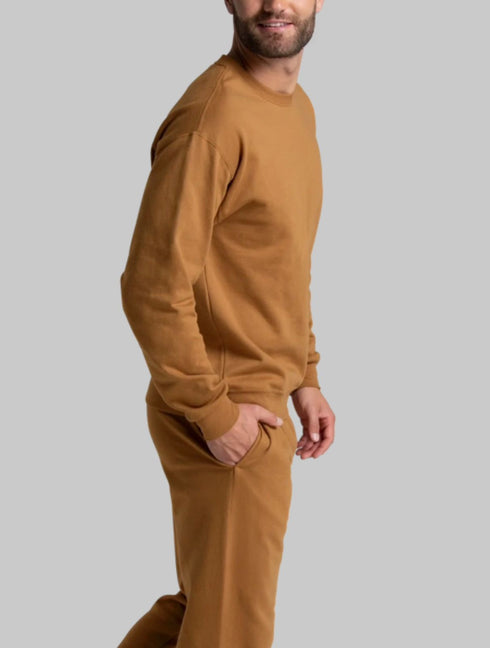 FRUIT OF THE LOOM EVERSOFT FLEECE CREW SWEATSHIRT