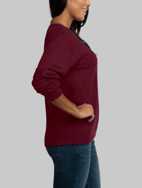 FRUIT OF THE LOOM EVERSOFT FLEECE CREW SWEATSHIRT