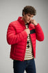 MICHAEL KORS DAROLAN LOGO TAPE PUFFER JACKET