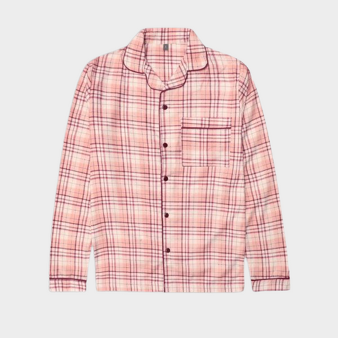ZEEMAN FLANNEL NIGHTSUIT PAJAMAS - LIGHT PINK
