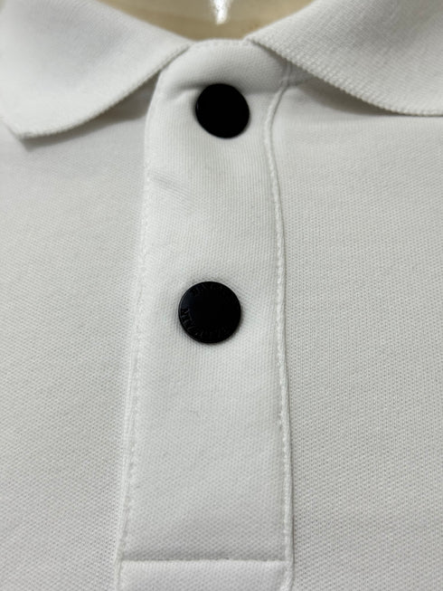 BALMAIN SLIM FIT LOGO PATCH POLO SHIRT