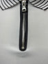 BALMAIN SLIM FIT STRIPED COLLAR ZIP FASTENING POLO
