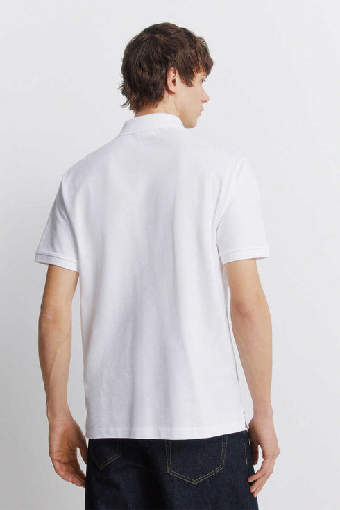 SPRINGFIELD REGULAR FIT BASIC POLO - WHITE