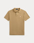 POLO RALPH LAUREN CUSTOM SLIM FIT ICONIC MESH POLO SHIRT - BEIGE