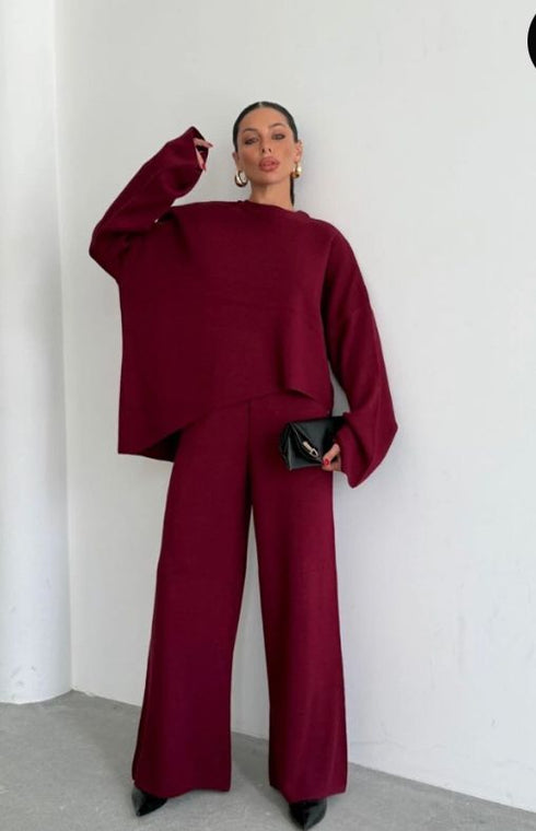 WOMEN'S LUXE KNIT CO-ORD SET
