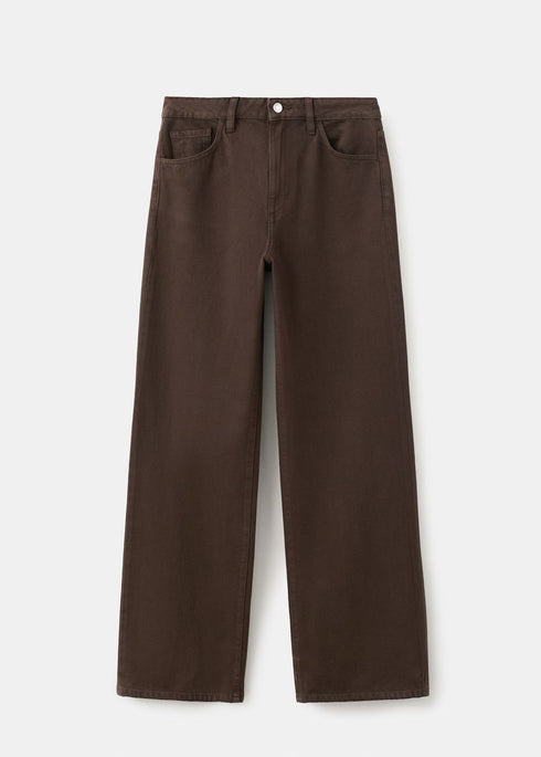 MANGO DANILA HIGH-WAISTED WIDE LEG JEANS