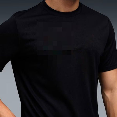 PUMA BASIC ROUND NECK T-SHIRT - BLACK