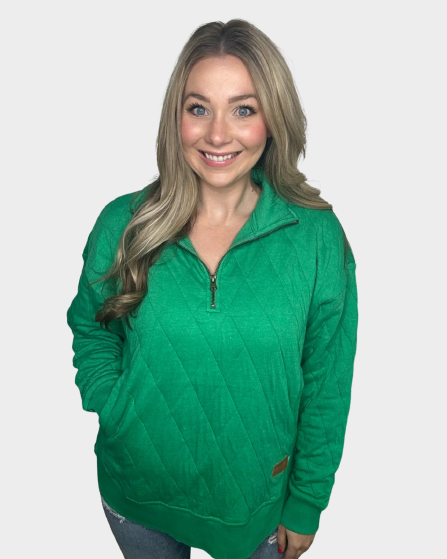 THE QUILTED TOMMY KELLY GREEN