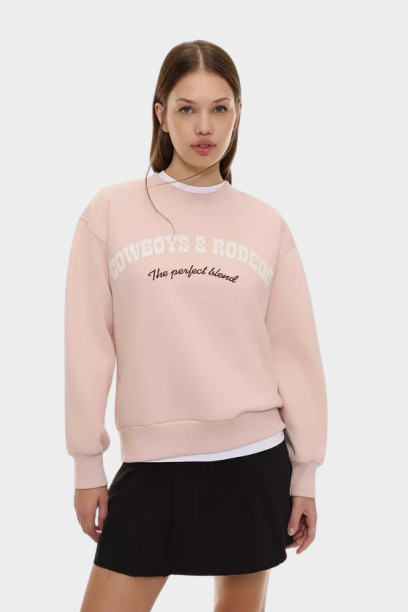 LEFTIE'S COWBOYS & RODEOS PRINTED SWEATSHIRT