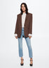 MNG HIGH WAIST BOOTCUT JEANS