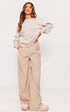 PREETY LITTLE THING STONE SPECKLE OVERSIZED SWEATSHIRT