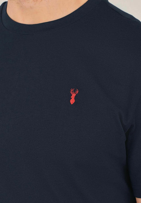 NEXT EMBROIDERED LOGO CREW NECK T-SHIRT