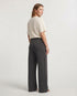 SINSAY WOMEN'S FLEECE BAGGY SWEATPANT - CHOCOLATE