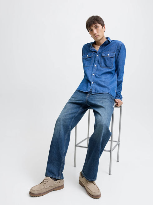 JACK & JONES JJIEDDIE JJORIGINAL AM 769 LOOSE FIT JEANS