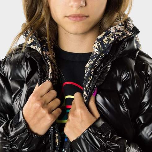 ELLESSE BOIS VALLIA PADDED JACKET BLACK/CAMO
