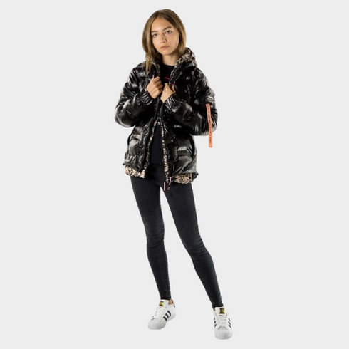 ELLESSE BOIS VALLIA PADDED JACKET BLACK/CAMO