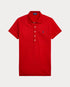 POLO RALPH LAUREN SLIM FIT STRETCH POLO SHIRT- RED