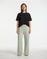 SINSAY WOMEN'S FLEECE BAGGY SWEATPANT - LIGHT GREEN