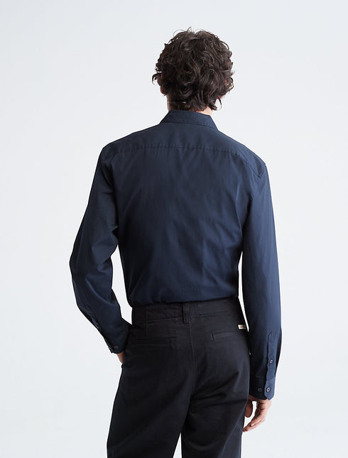 CALVIN KLEIN MEN'S CASUAL COTTON SHIRT