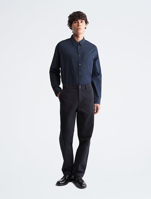CALVIN KLEIN MEN'S CASUAL COTTON SHIRT